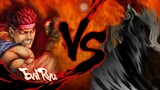 Evil Ryu vs Akuma Boss- Stress fighter IV CE- Gameplay