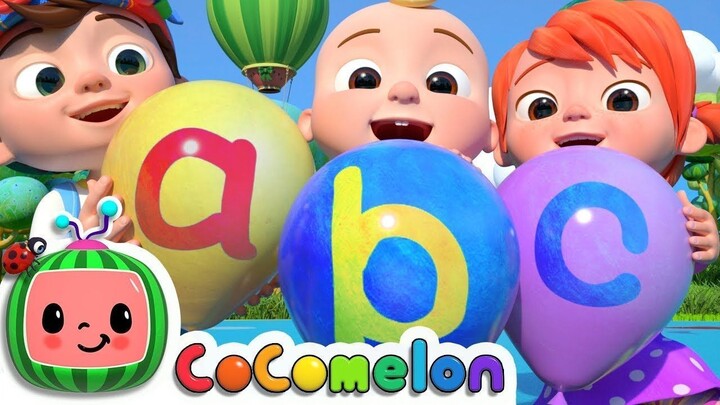 ABC Song with Balloons _ CoComelon Nursery Rhymes & Kids Songs