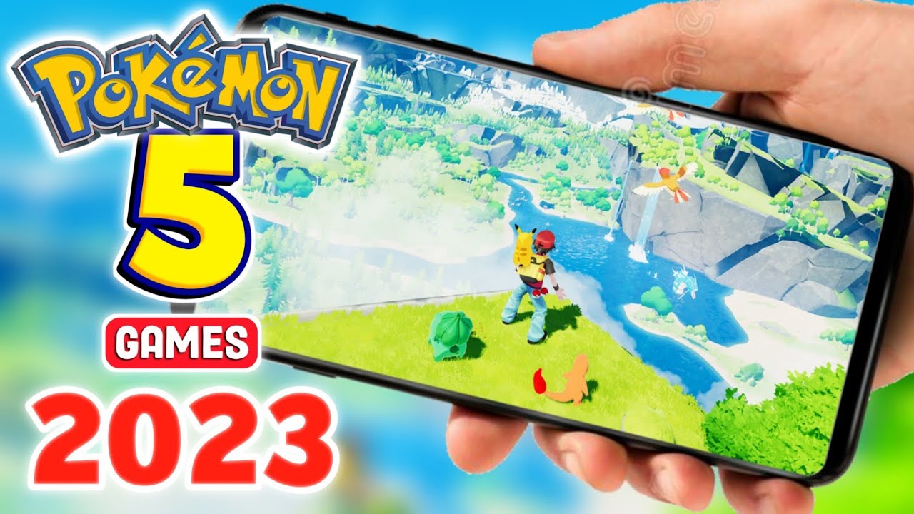 Top 5 Melhores Jogos De Pokémon Para Celular em 3D 