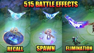 Upcoming 515 Battle Effects 2022 | MLBB