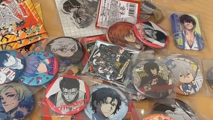 [Unboxing] How many popular IPs can be bundled with a Baji｜Dazai Osamu｜Wen Ye｜Blue Lock｜Haikyu｜Demon