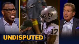 UNDISPUTED | Skip Bayless reacts to Davante Adams pushing cameraman after Raiders loss to Chiefs