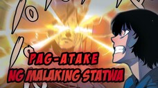 "SOLO LEVELING" CHAPTER-4 | PAG-ATAKE NG STATWA |-TAGALOG ANIME REVIEW