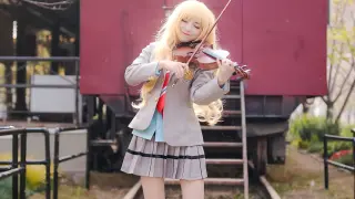 [Violin] Your Lie in April -- If you can shine! Music first contribution [200,000 fans thank you]