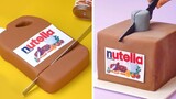 Yummy NUTELLA ไอเดียสูตรช็อกโกแลต การรวบรวมการตกแต่งเค้กช็อคโกแลตแสนอร่อยยอดนิยม