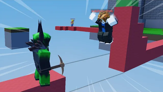 ฉันสร้าง TROLL BRIDGE ใน Roblox BedWars