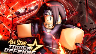 Why You Must Get 6 Star Itachi! Solos To Wave 51 + 1.5Mil Burn Damage! On All Star Tower Defense