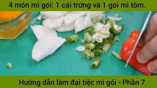 Hướng dẫn làm đại tiệc mì gói #7