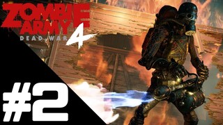 Zombie Army 4: Dead War Walkthrough Gameplay Part 2 – PS4 Pro 1080p/60fps – No Commentary