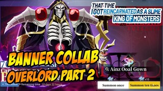 BANNER AINZ OOAL GOWN RILIS! LANGSUNG GAS GACHA  - OVERLORD X TENSURA : KING OF MONSTER INDONESIA