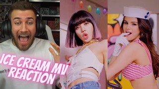 OMG! 😆🤯 BLACKPINK - 'Ice Cream (with Selena Gomez)' M/V - REACTION