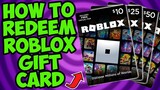 How to Redeem Robux Gift Card - (ROBLOX)