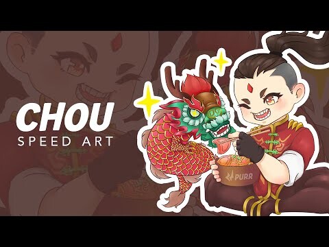 MOBILE LEGENDS CHOU | SPEED ART