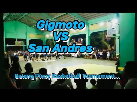 San Andres Vs Gigmoto, Batang Pinoy Basketball Tournament..🏀
