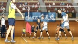 Perjalanan Karasuno melintasi negara (match point untuk setiap pertandingan)