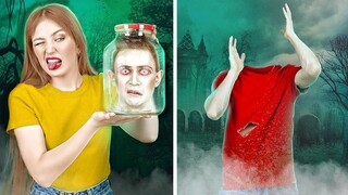 PRANK ZOMBIE || DIY Prank Kocak oleh 123 GO!