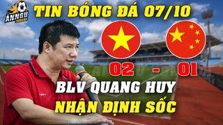 BLV Quang Huy Nhận Định Sốc Đại Chiến ĐT Việt Nam Vs Trung Quốc...Triệu CĐV Vỡ Òa