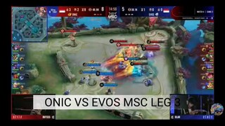 ONIC VS EVOS MSC LEG 3