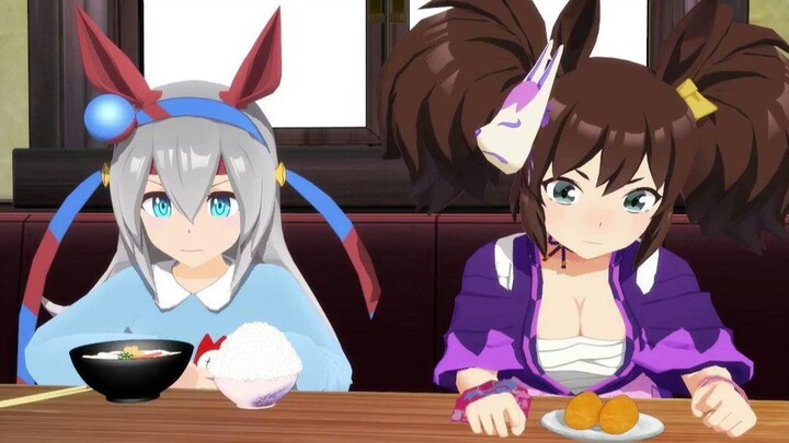 [สู้เพื่อฝันพระราชาสาวเดอร์บี้MMD] Tamamo Cross VS Inari 1 2.0