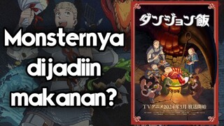 Anime Fantasy yang Monsternya dimasak jadi  Makanan Enak?