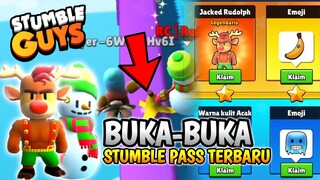 BUKA STUMBLE PASS TERBARU DAN BELI SKIN LEGENDARY GOBBLE GOBBLE SEHARGA 5 GEMS ! Gokil skinnya...😱