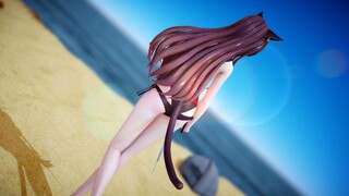 【明日方舟MMD黑曜石节】泳装天火-触摸天空