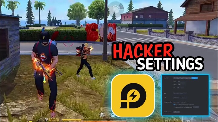 Best Settings LD player for ONE TAP🎯⚡Settings/Config For free fire🔧