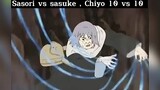 Sasori vs sasuke, chiyo 10 vs 10#anime#edit#clip#3