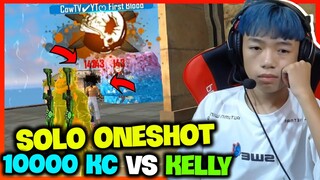 Free Fire : Cow TV Gạ Kèo Solo Oneshot Với KellyGaming Kèo 10.000 Kim Cương