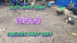 BLACK MCRAE HENNY VS SWEATER MUFF GREY   SPAR!!