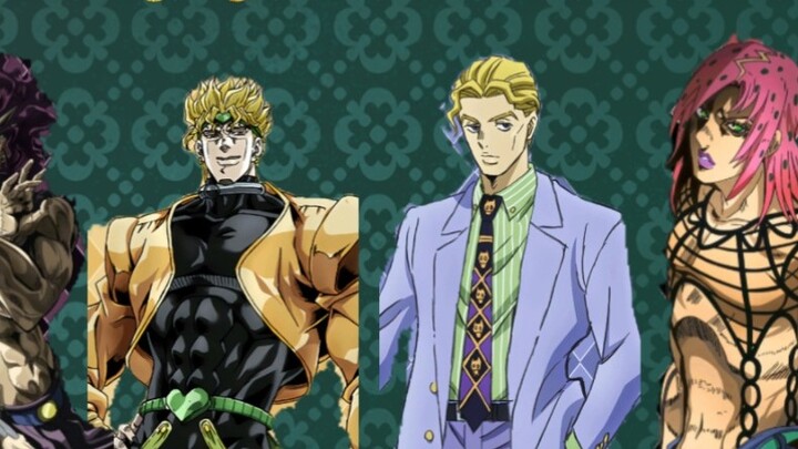 Who do you pick among the four great JoJo heroes?