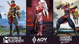 Mobile Legends vs Arena of Valor vs LoL Wild Rift : Map, Graphics, Heroes, Texture Comparison 2021