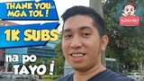 1000 Subscribers na po tayo, Maraming Salamat mga Tol! | DANVLOGS