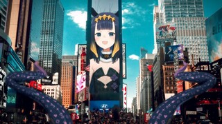 INA TIMES SQUARE for her Birthday!?