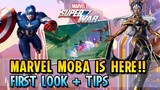 NEW 5v5 MOBA MARVEL SUPER WAR: First Look + Tips!