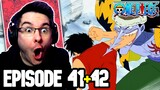 LUFFY VS ARLONG! | One Piece Episode 41 & 42 REACTION | Anime Reaction