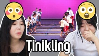 Korean First reaction to Tinikling | Traditional Dance is culture shock to Korean 😳