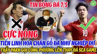 CỰC NÓNG: TIẾN LINH HÓA CHÂN GỖ ĐÁ NHƯ NGHIỆP DƯ, THẦY PARK GỌI GẤP CÔNG PHƯỢNG LÊN THAY ĐÁ SEA GAME