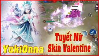 🌸Onmyoji Arena: YukiOnna Review Skin Valentine - Chiêu Thức Quá Đẹp - Hiệu Ứng Quá Đẹp