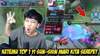 LAGI PUSH MMR ALDOUS KETEMU TOP 1 YI SUN SHIN MARI KITA SEREPET - Mobile legends