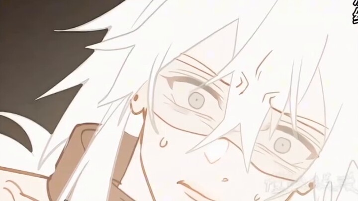 He is a brave man who saves the world, but is trapped in the demon world and forced to give birth to