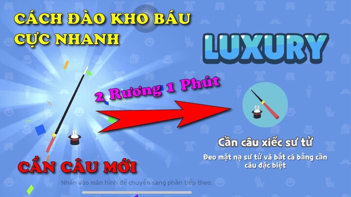 PLAY TOGETHER | CÁCH ĐÀO KHO BÁU SIÊU NHANH,SET ĐỒ VÀ CẦN CÂU MỚI !!!