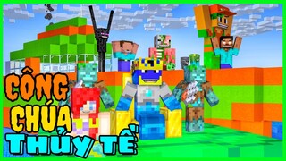 [ Lớp Học Quái Vật ] Công Chúa Thuỷ Tề ( Full Tập ) | Minecraft Animation