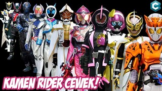 KAMEN RIDER INI CANTIK BANGET!!  5 KAMEN RIDER PEREMPUAN YANG PERNAH ADA