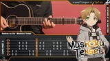 Mushoku Tensei Opening - Keishou no uta 継承の唄 - Acoustic (Fingerstyle Guitar Cover) TAB Tutorial