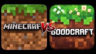 Minecraft PE VS GoodCraft 3 : Explore Crafting World Adventure