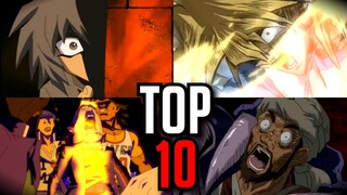 TOP 10: Yugioh Brutal DEATHS Moments