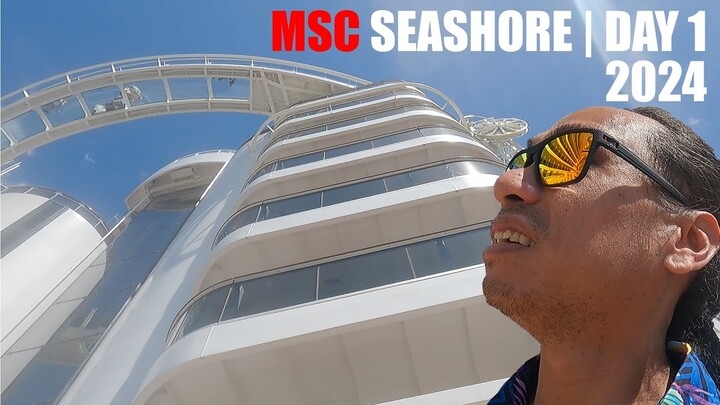 My First Impressions On The MSC SEASHORE! | Solo Cruise 2024