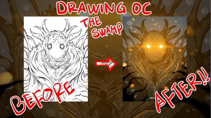 Drawing OC - The Swamp
