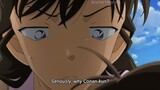 Ran mad at Shinichi why he call conan instead of her | Anime Hashira